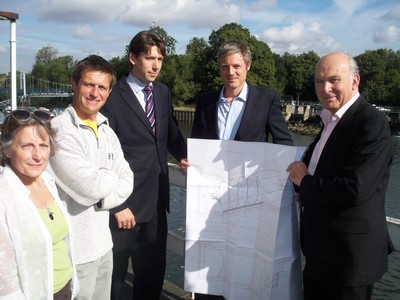 Hydro Team Meet Local MPs Zac Goldsmith and Vince Cable