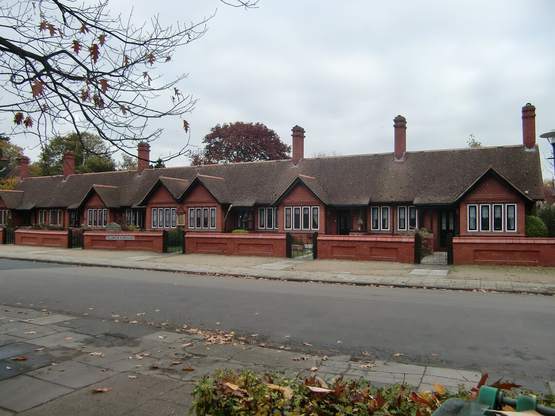 Tollemache Almshouses in Ham