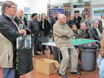 Attendees listening to welcome speeches...they weren't that bad